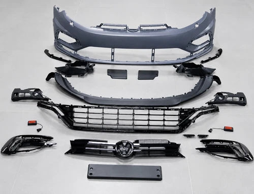 FOR VW GOLF MK6 09-13 UPGRADE TO MK7.5 R CONVERSION LOOK FRONT BUMPER BODYKIT