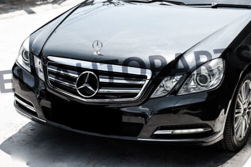 FOR MERCEDES W212 E-CLASS SALOON ESTATE BLACK CHROME GRILL GRILLE E63 AMG 09-13