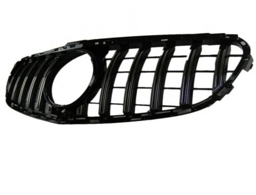 FOR MERCEDES E CLASS W212 13-2016 FRONT GRILLE GRILL BLACK PANAMERICANA GT STYLE