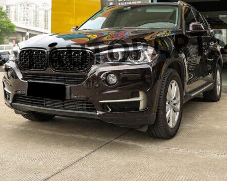 FOR BMW F15 F85 X5 F16 F86 X6 KIDNEY GRILL GRILLE GRILLS DIAMOND GLOSS BLACK 14+