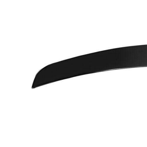 FOR JAGUAR XF SALOON 4D REAR BOOT SPOILER LIP WING 2007-2015 GLOSS BLACK