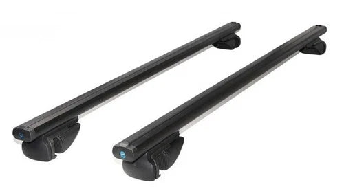 ALUMINIUM ROOF RAILS RACK CROSS BARS LUGGAGE CARRIER FOR NISSAN QASHQAI MK2 J11