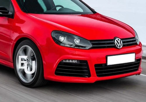 FOR VW GOLF MK6 R20 CONVERSION LOOK FRONT BUMPER BODYKIT 09-13 FIT GTD TSI GTI