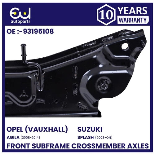 FRONT SUBFRAME CROSSMEMBER AXLE FOR OPEL VAUXHALL AGILA B 08-14 (PETROL/MANUAL)