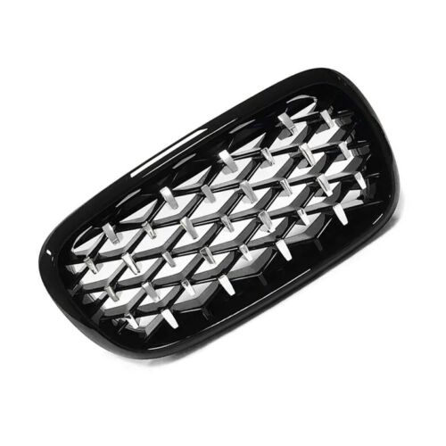 FOR BMW F15 F85 X5 F16 F86 X6 KIDNEY GRILL GRILLE GRILLS DIAMOND SILVER 2014-ON
