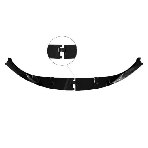 FOR BMW 2 SERIES F22 F23 2 PC FRONT LIP SPLITTER SPOILER VALANCE CARBON LOOK 15+