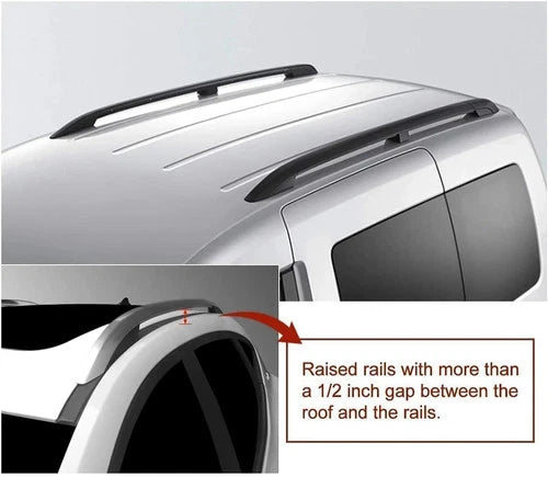 ALUMINIUM ROOF RAILS RACK CROSS BARS LUGGAGE CARRIER FOR NISSAN QASHQAI MK2 J11