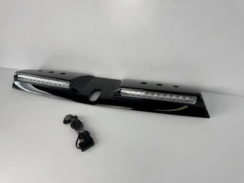 ROOF LED LIGHT BAR LAMP COVER SPOILER BLACK FOR FORD RANGER T6 T7 T8 12-21