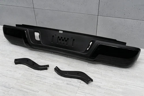 NEW BLACK REAR BUMPER WITH 4 SENSOR HOLES FOR FORD RANGER T6 T7 T8 2011-2022