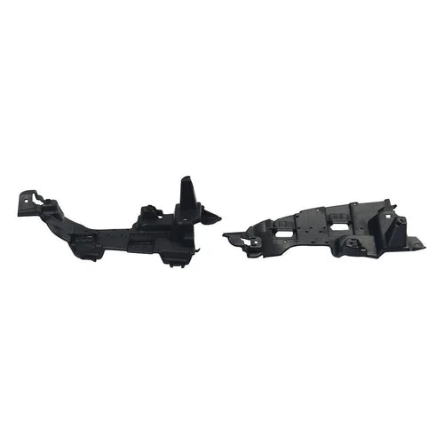 FOR MERCEDES C-CLASS W205 C63 LOOK GLOSS BLACK REAR DIFFUSER TAIL PIPE AMG