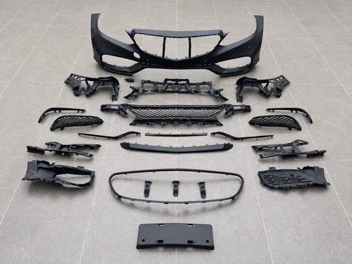 E63 STYLE FRONT BUMPER BODYKIT FOR MERCEDES E CLASS W212 S212 2013-2016 W/PDC