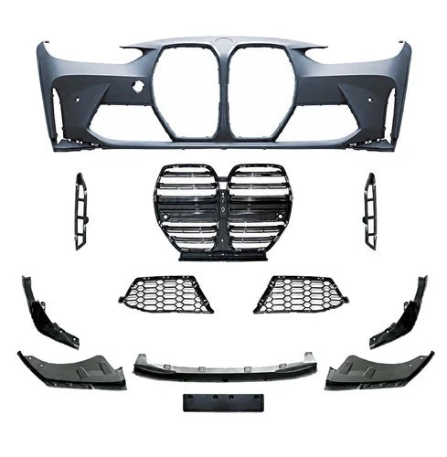 G82 G83 M4 CONVERSION FRONT BUMPER KIT FOR BMW 4 SERIES G22 G23 W/PDC HOLE 20-23
