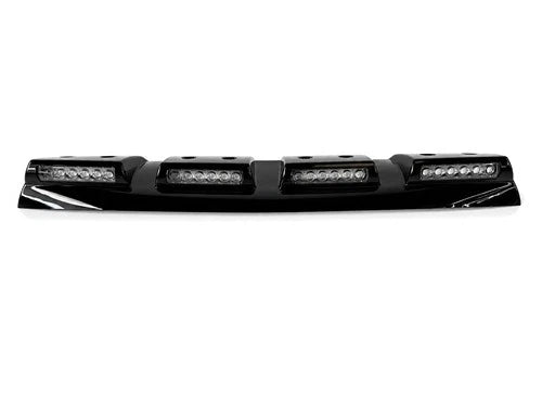 GLOSS BLACK LED FRONT ROOF MOUNTED BAR LIGHT POD FOR FORD RANGER T9 2022+