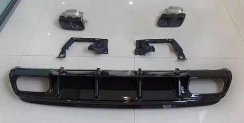 FOR MERCEDES A-CLASS W176 2013-2018 A45 CONVERSION FRONT & REAR BUMPER BODYKIT