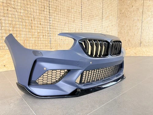 FOR BMW 1 SERIES F20 F21 UPGRADE M2 COMPETITION LOOK FRONT BUMPER LIP 2015-2019