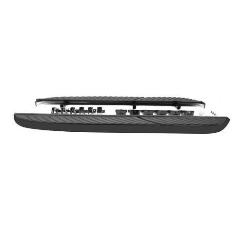 SIDE STEPS RUNNING BOARDS BLACK STEALTH OEM STYLE FOR LAND ROVER FREELANDER 2