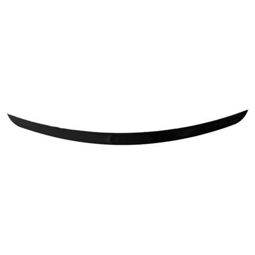FOR JAGUAR XF SALOON 4D REAR BOOT SPOILER LIP WING 2007-2015 GLOSS BLACK