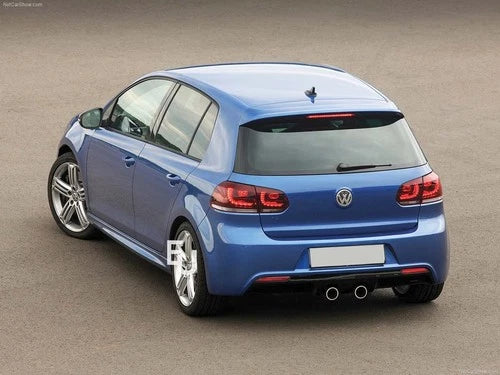 FOR VW GOLF MK6 REAR BUMPER WITH DIFFUSER R20 LOOK BODY KIT GTI TSI TDI 09-13