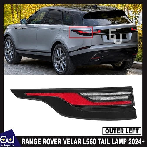 FOR LAND RANGE ROVER VELAR L560 LEFT OUTER REAR TAIL LIGHT LAMP ASSEMBLY 2024+