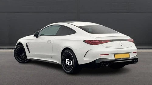 FOR MERCEDES CLE C236 A236 W236 CLE53 AMG REAR DIFFUSER BLACK EXHAUST PIPES 23+