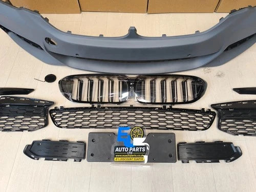 FOR BMW 5 SERIES G30 G31 M SPORT LOOK FRONT BUMPER KIT PDC 2017-2020 PRE-LCI