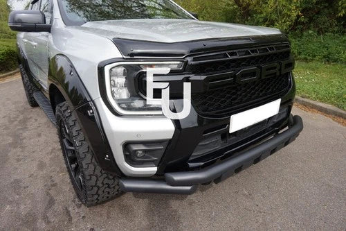 FRONT BUMPER CITY BAR SPOILER NUDGE BULL DOUBLE BAR FOR FORD RANGER T9 2022+