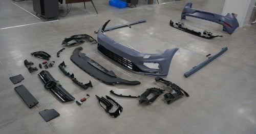 MK7.5 R CONVERSION FRONT REAR BUMPER BODYKIT SIDE SKIRT FOR VW GOLF MK7 2013-16