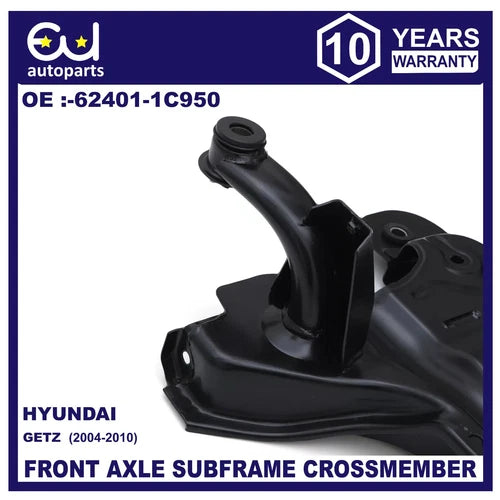 FRONT AXLE SUBFRAME CROSSMEMBER FOR HYUNDAI GETZ 2004-2010 RHD 62401-1C950