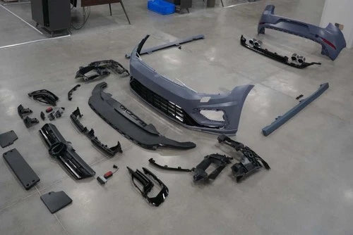 MK7.5 R CONVERSION FRONT REAR BUMPER BODYKIT SIDE SKIRT FOR VW GOLF MK7 2013-16