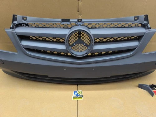 FOR MERCEDES VITO W639 2010-2015 FRONT BUMPER - NO PDC OR FOG LIGHT HOLES