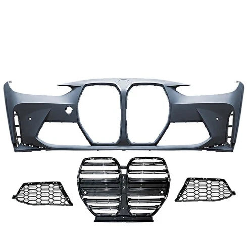 G82 G83 M4 CONVERSION FRONT BUMPER KIT FOR BMW 4 SERIES G22 G23 W/PDC HOLE 20-23