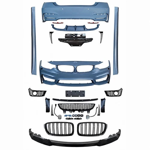 M4 CONVERSION FRONT REAR BUMPER BODYKIT FOR BMW 4 SERIES F36 GRAN COUPE 4 DOOR