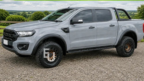 RAPTOR STYLE SIDE STEPS RUNNING BOARDS FOR FORD RANGER T6 T7 T8 2012 -