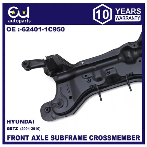 FRONT AXLE SUBFRAME CROSSMEMBER FOR HYUNDAI GETZ 2004-2010 RHD 62401-1C950