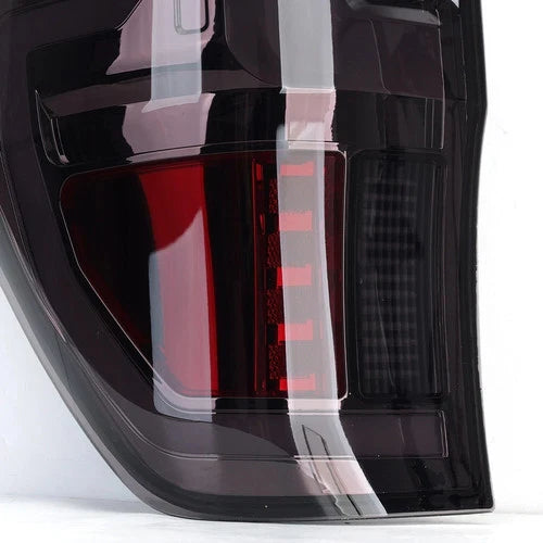 2X LED SMOKED REAR TAIL LIGHT LAMP FOR FORD RANGER T7 PX MK1 MK2 PAIR 12-21
