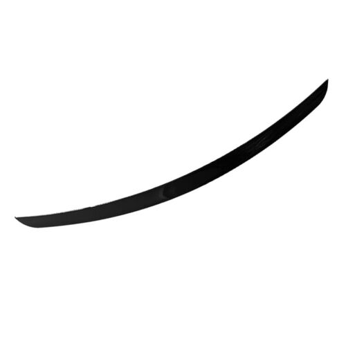 FOR JAGUAR XF SALOON 4D REAR BOOT SPOILER LIP WING 2007-2015 GLOSS BLACK