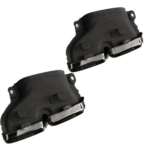 FOR MERCEDES A205 C205 COUPE C CLASS AMG C63 ED1 STYLE REAR DIFFUSER TAILPIPES