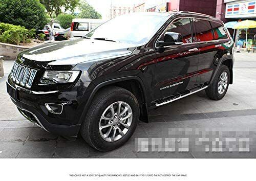 RUNNING BOARDS FOR JEEP GRAND CHEROKEE 2010+ POLISHED ALUMINIUM SIDE STEPS