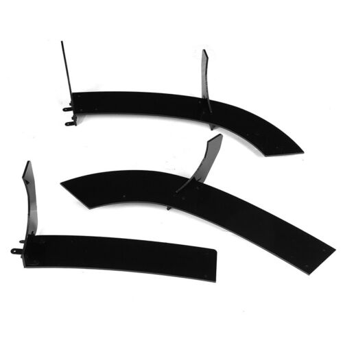 FOR VW GOLF 5 MK5 R32 REAR BUMPER DIFFUSER SHARK FIN 2005-2008 GLOSS BLACK