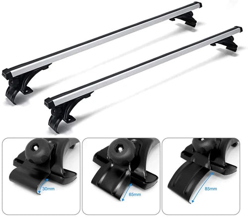 FOR RENAULT KANGOO EXPRESS 98-08 ROOF RACK RAIL CROSS BARS HIGH STRENGTH