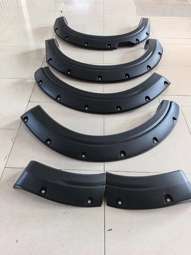FOR FORD RANGER T9 2023-2026 BLACK WIDE WHEEL ARCHES FENDER FLARES 4PCS