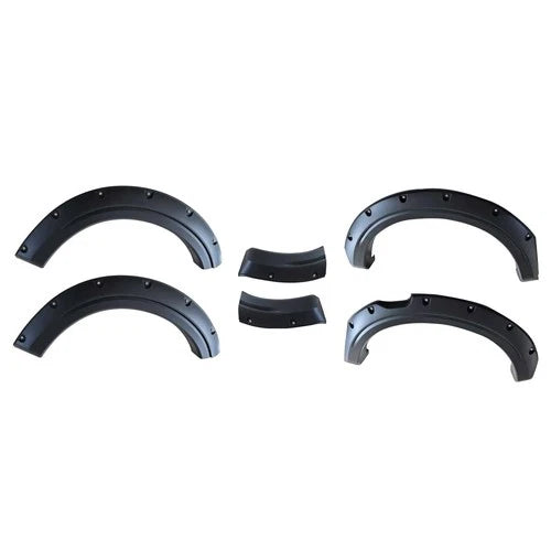 FOR FORD RANGER T9 2023-2026 BLACK WIDE WHEEL ARCHES FENDER FLARES 4PCS