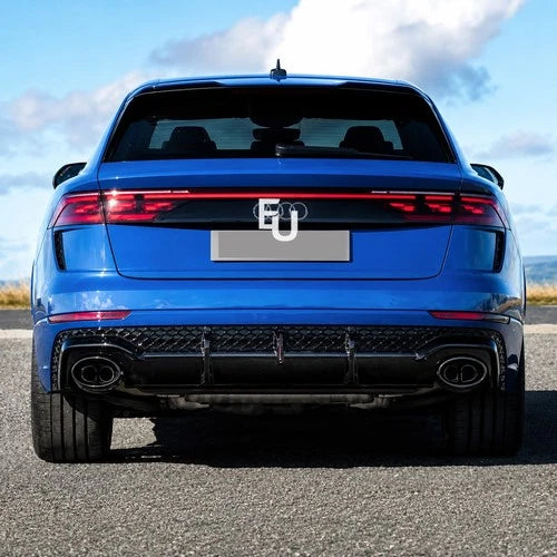 LCI 2024+ RSQ8 CONVERSION FRONT REAR BUMPER DIFFUSER BODYKIT FOR AUDI Q8 2019-23