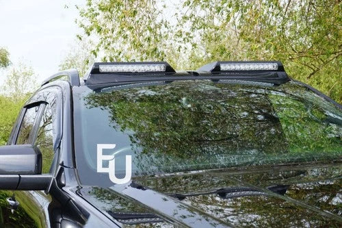 GLOSS BLACK LED ROOF LIGHT BAR LAMP LIGHTS FOR FORD RANGER T9 WILDTRAK 2022+