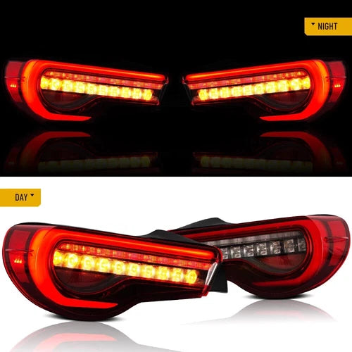 SMOKED LED REAR LIGHTS FOR SUBARU BRZ FR-S TOYOTA GT86 2013-2020 W/SEQUENTIAL