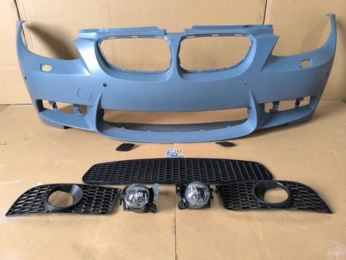 FRONT BUMPER BODY KIT M3 LOOK PRIMED FOR BMW 3 SERIES E92 E93 PRE LCI 2006-2010