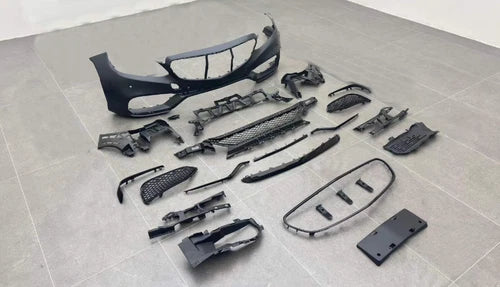 E63 STYLE FRONT BUMPER BODYKIT FOR MERCEDES E CLASS W212 S212 2013-2016 W/PDC