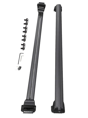 FOR BMW 4 SERIES F32 2013-20 CROSS BAR BARS ROOF RAILS RACK BLACK FIXED POINT