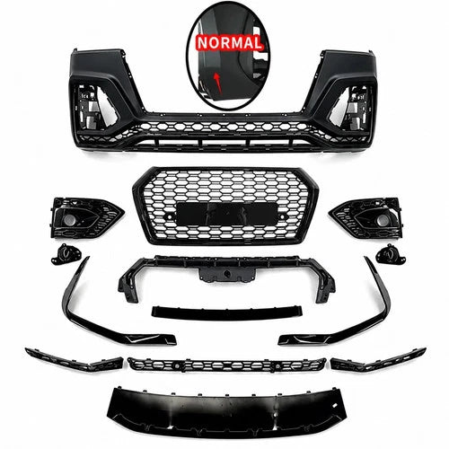 RSQ5 CONVERSION FRONT BUMPER BODY KIT FOR AUDI Q5 B9 SE SPORT STANDARD 2018-2020