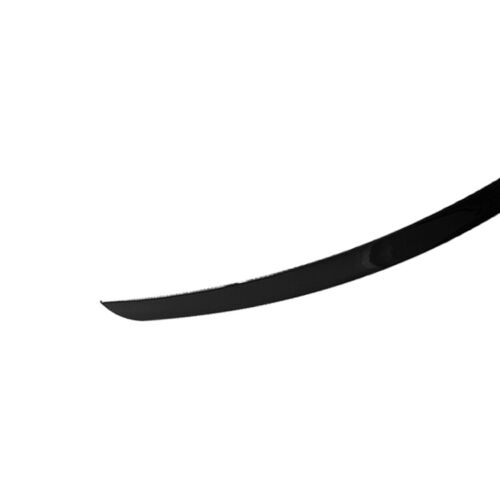 FOR JAGUAR XF SALOON 4D REAR BOOT SPOILER LIP WING 2007-2015 GLOSS BLACK